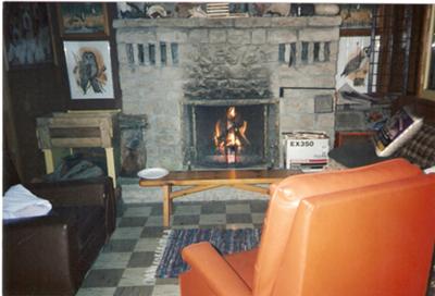 This is the fireplace that Grampa built!