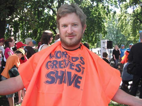 Worlds Greatest Shave - Before Worlds Greatest Shave - Before