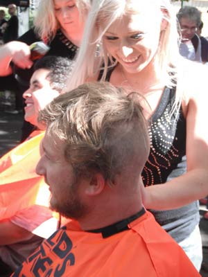 Worlds Greatest Shave In Progress Worlds Greatest Shave In Progress